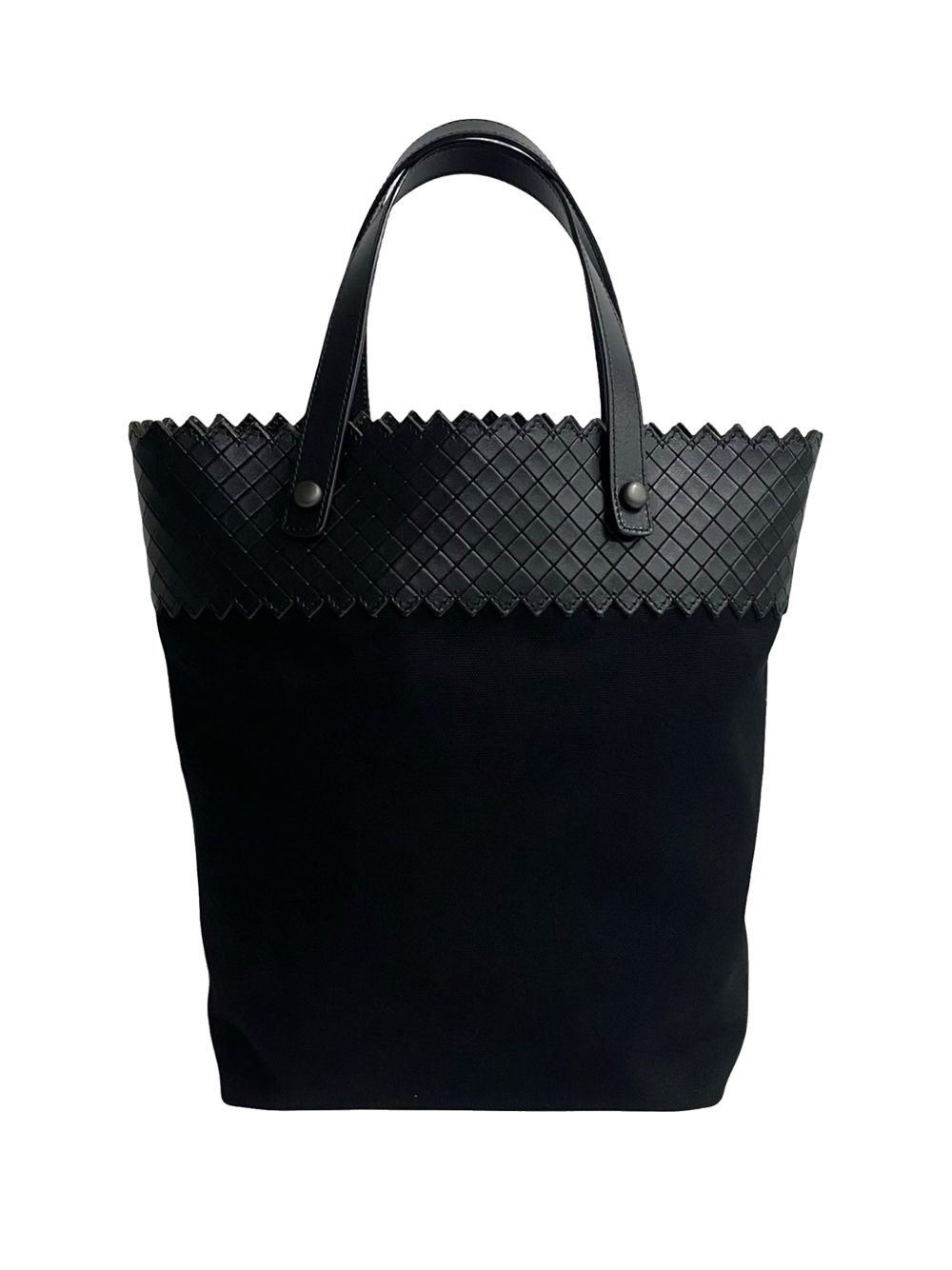 2012-2026 Intrecciomirage Trimmed Canvas tote bag