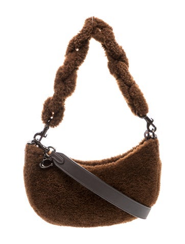 Shearling Shoulder Bag
