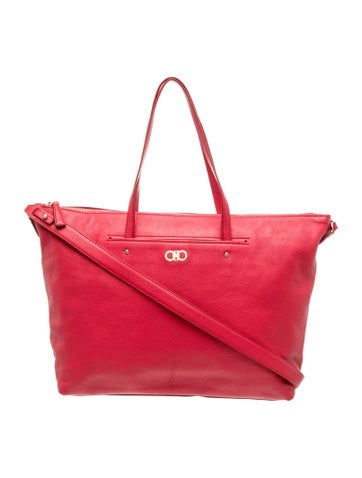 Ferragamo Leather Top Handle Bag