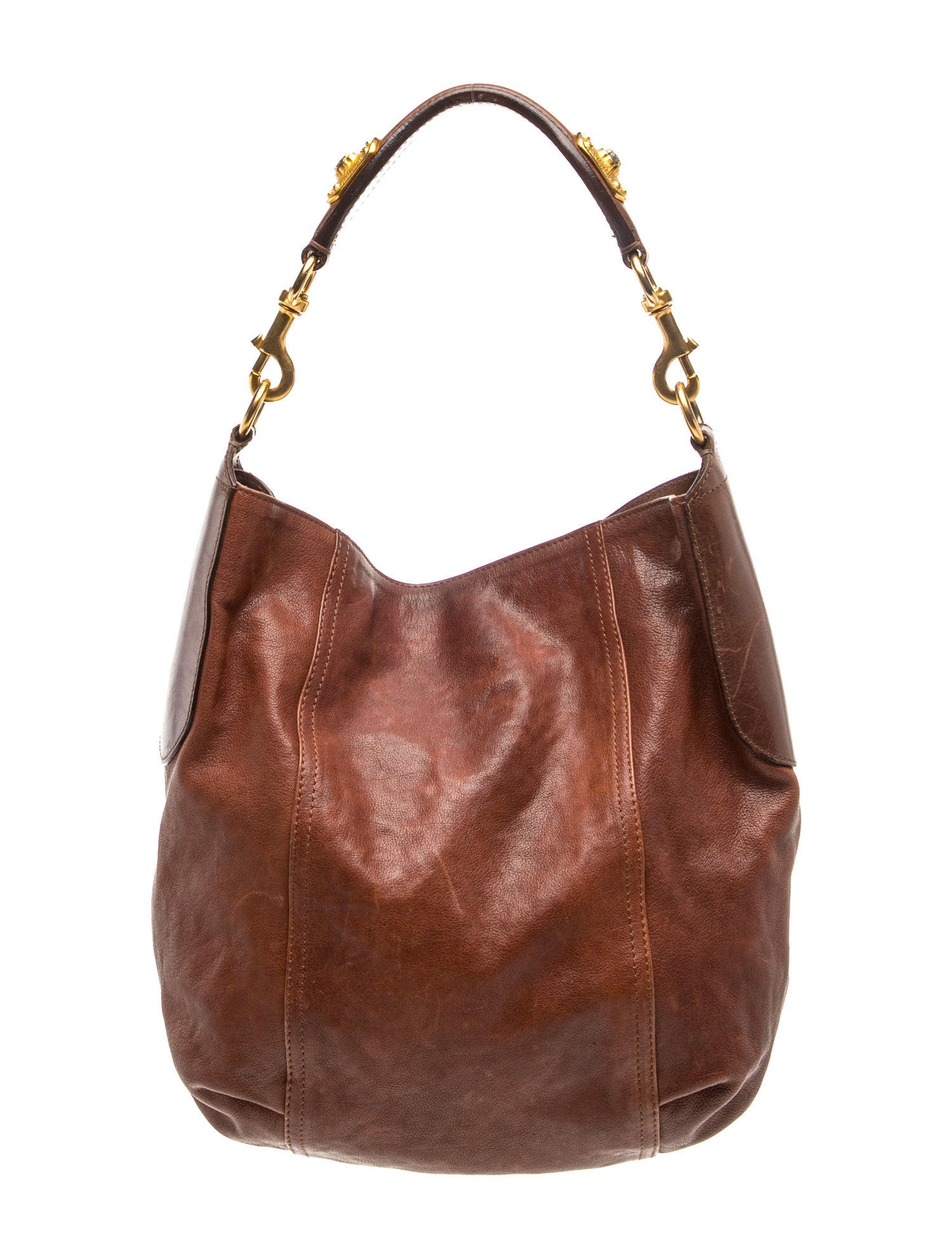Valentino Leather Hobo Vintage