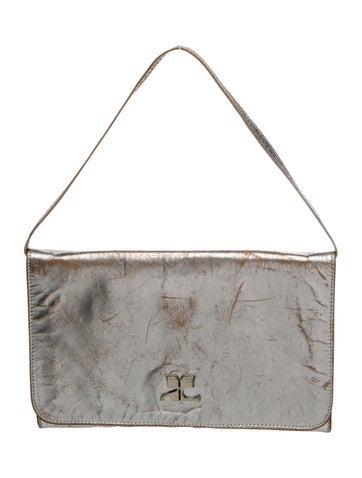 Courreges Leather Top Handle Bag Vintage