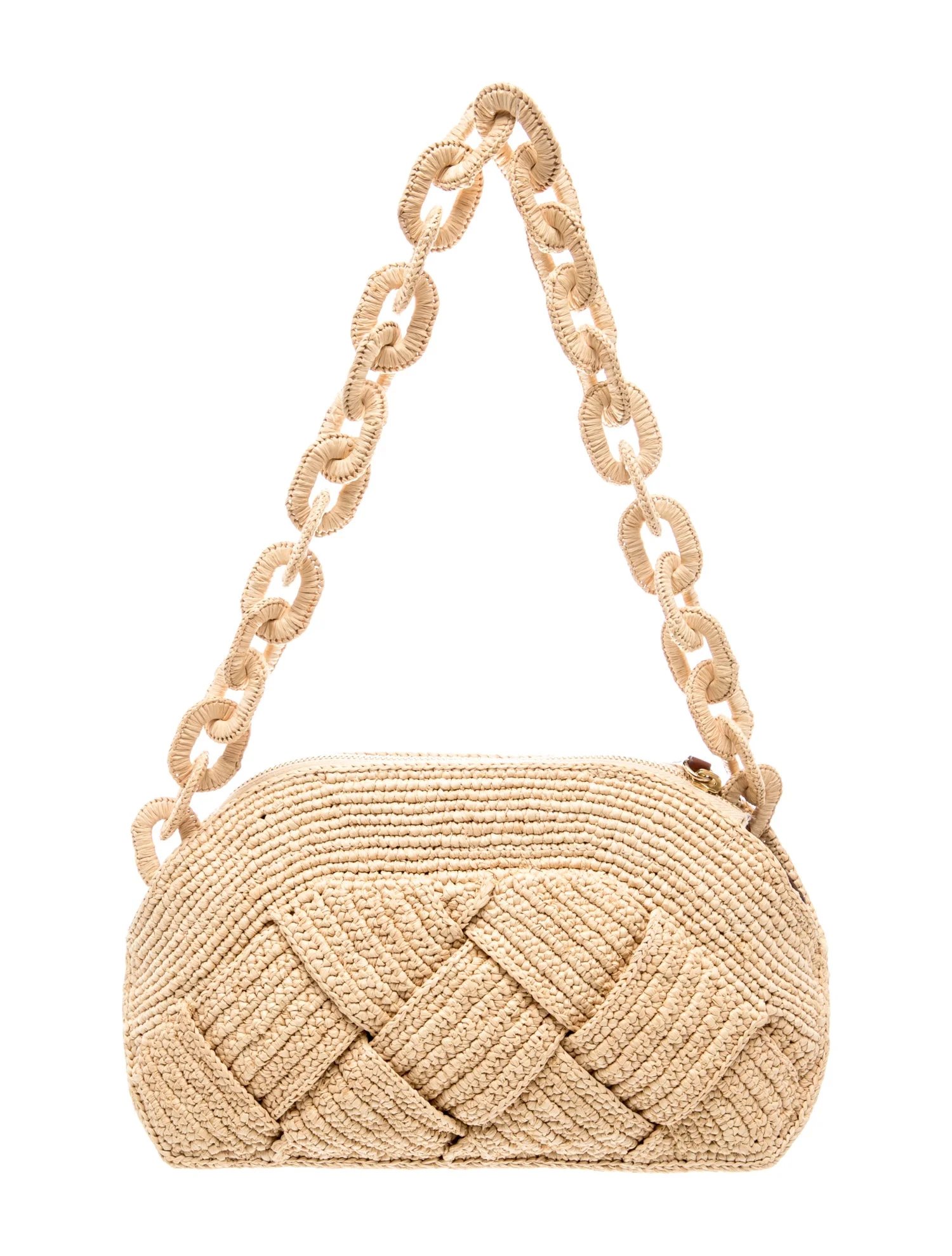 Raffia Shoulder Bag