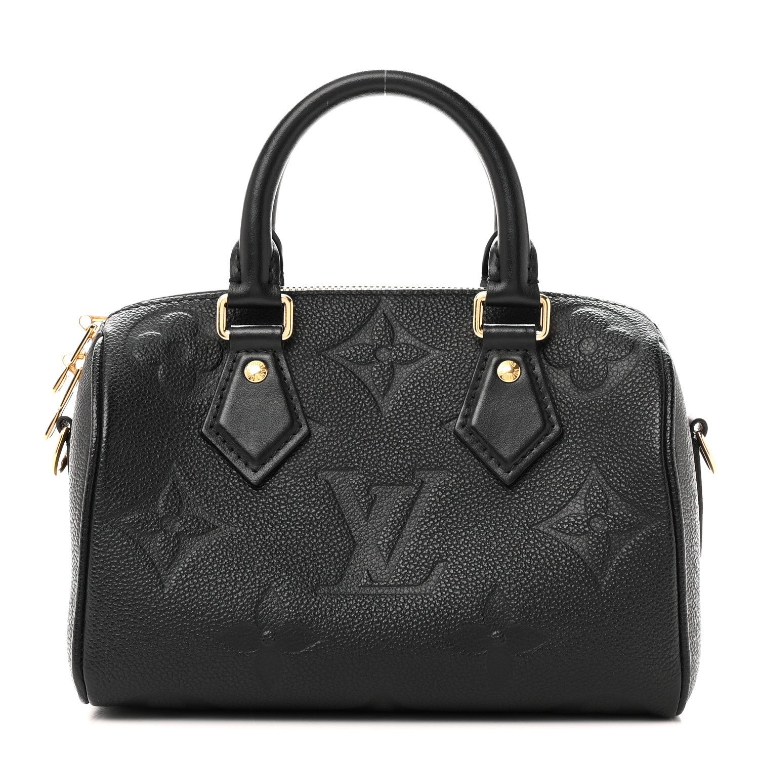 Louis Vuitton Empreinte Monogram Giant Speedy Bandouliere 20 Black