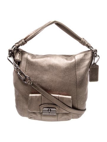 Coach Leather Top Handle Bag