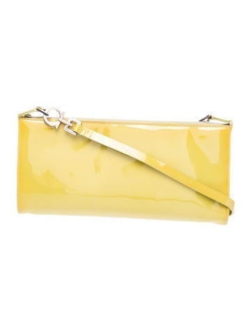 Ferragamo Patent Leather Shoulder Bag