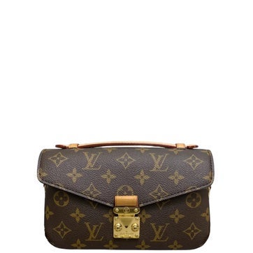 Coated Canvas Pochette Metis