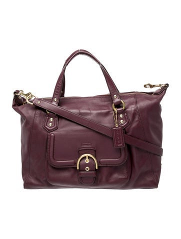 Coach Leather Shoulder Bag