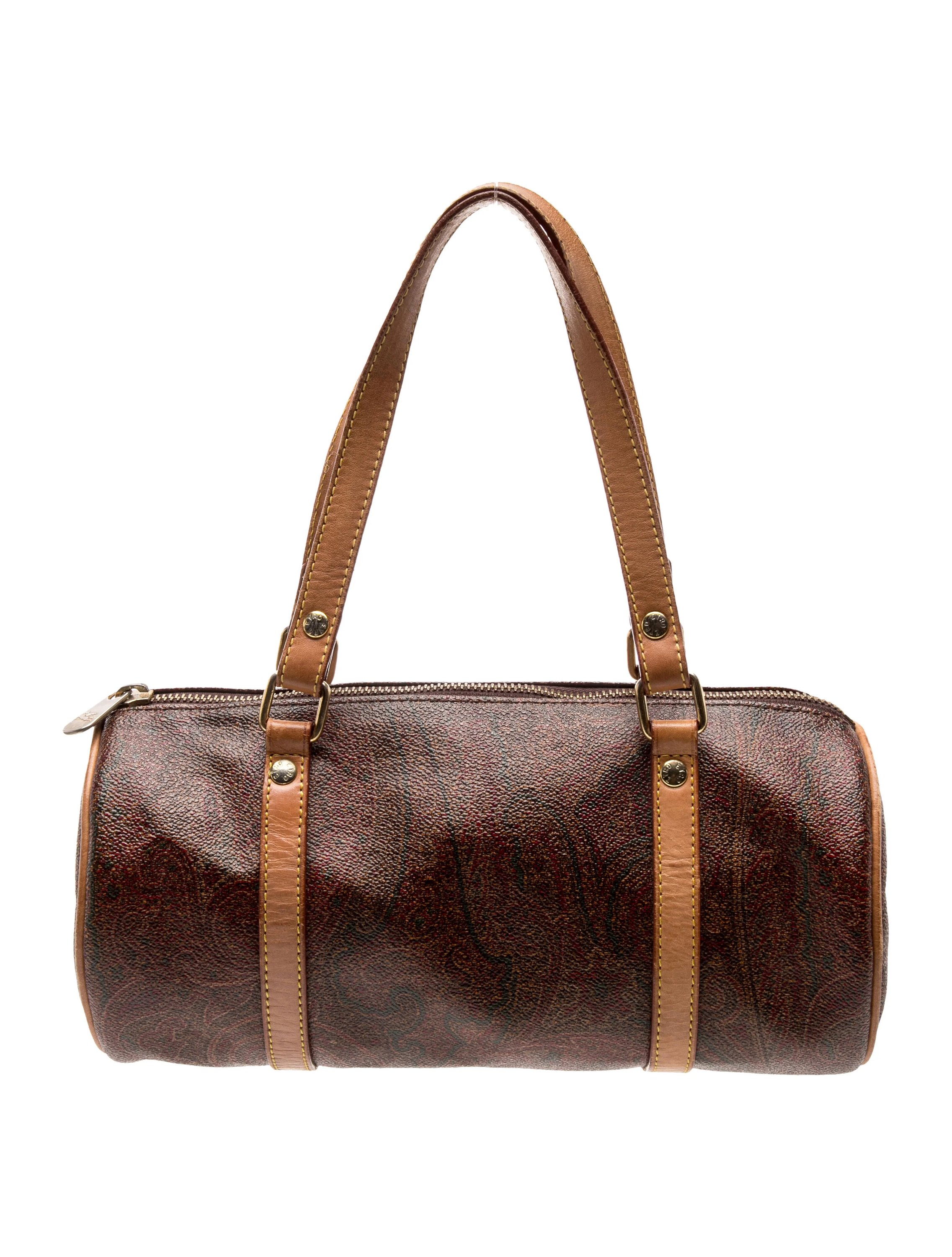 Leather Top Handle Bag