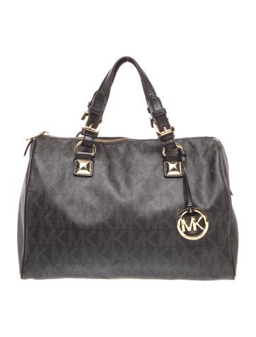 Leather Top Handle Bag