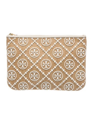 Raffia Clutch