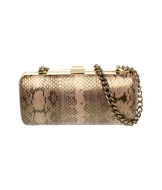 Max Mara Mara Embossed Leather Shoulder Bag