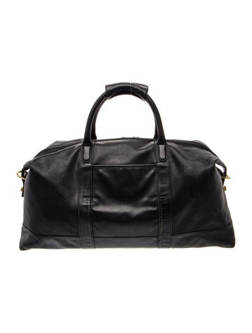 Leather Weekender Bag