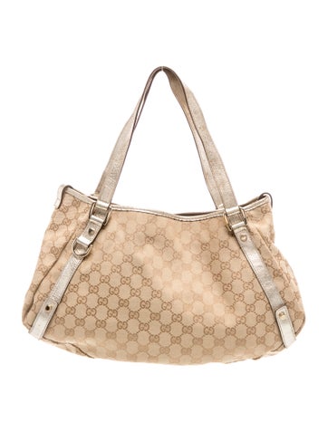 GG Canvas Abbey Medium Vintage