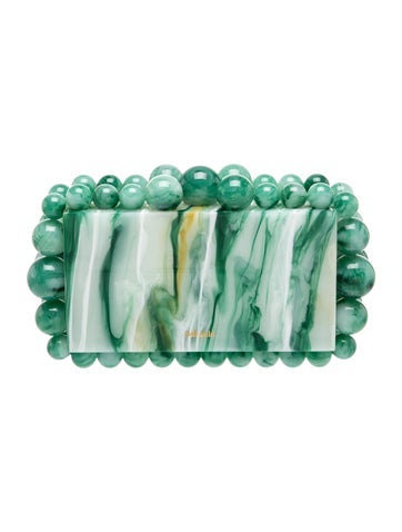 Acrylic Clutch w/ Tags