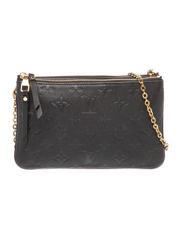 LV Monogram Double Zip Pochette