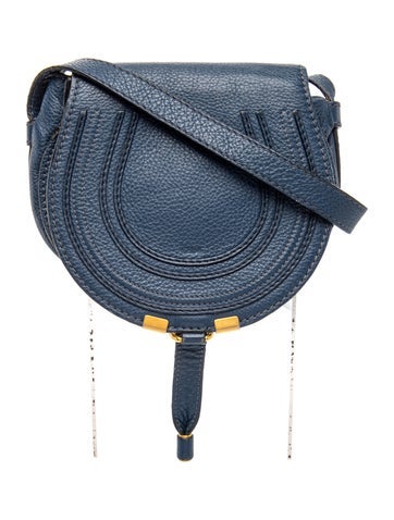 Leather Marcie Saddle Bag Small