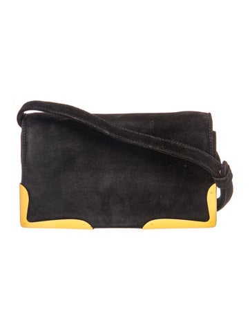 Suede Crossbody Bag