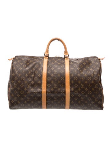 Louis Vuitton LV Monogram Keepall 55 Vintage