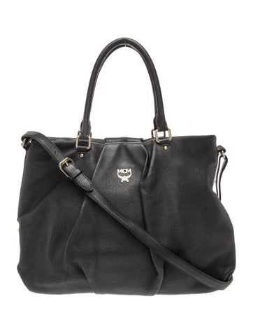 MCM Leather Shoulder Bag