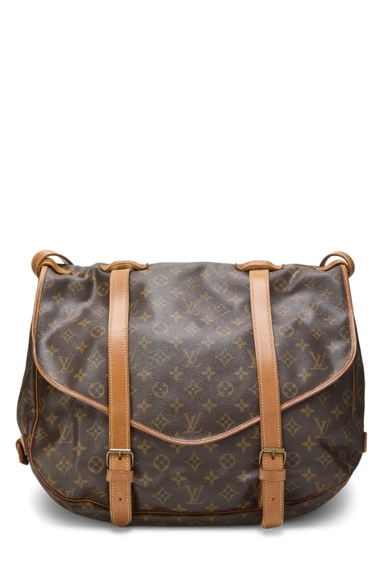 Louis Vuitton Monogram Canvas Saumur 43