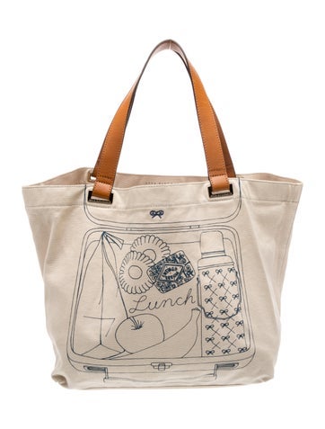 Anya Hindmarch Canvas Tote