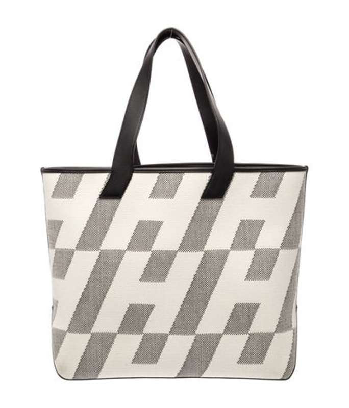 Hermes Toile Swift Cabas H En Biais 40
