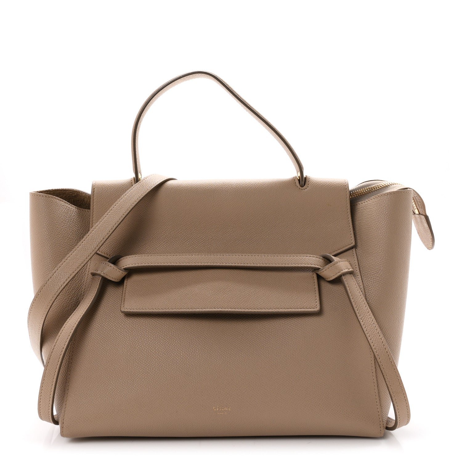 Celine Grained Calfskin Mini Belt Bag Light Taupe