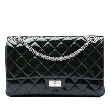 Quilted Patent Leather Reissue 2.55 Double Flap