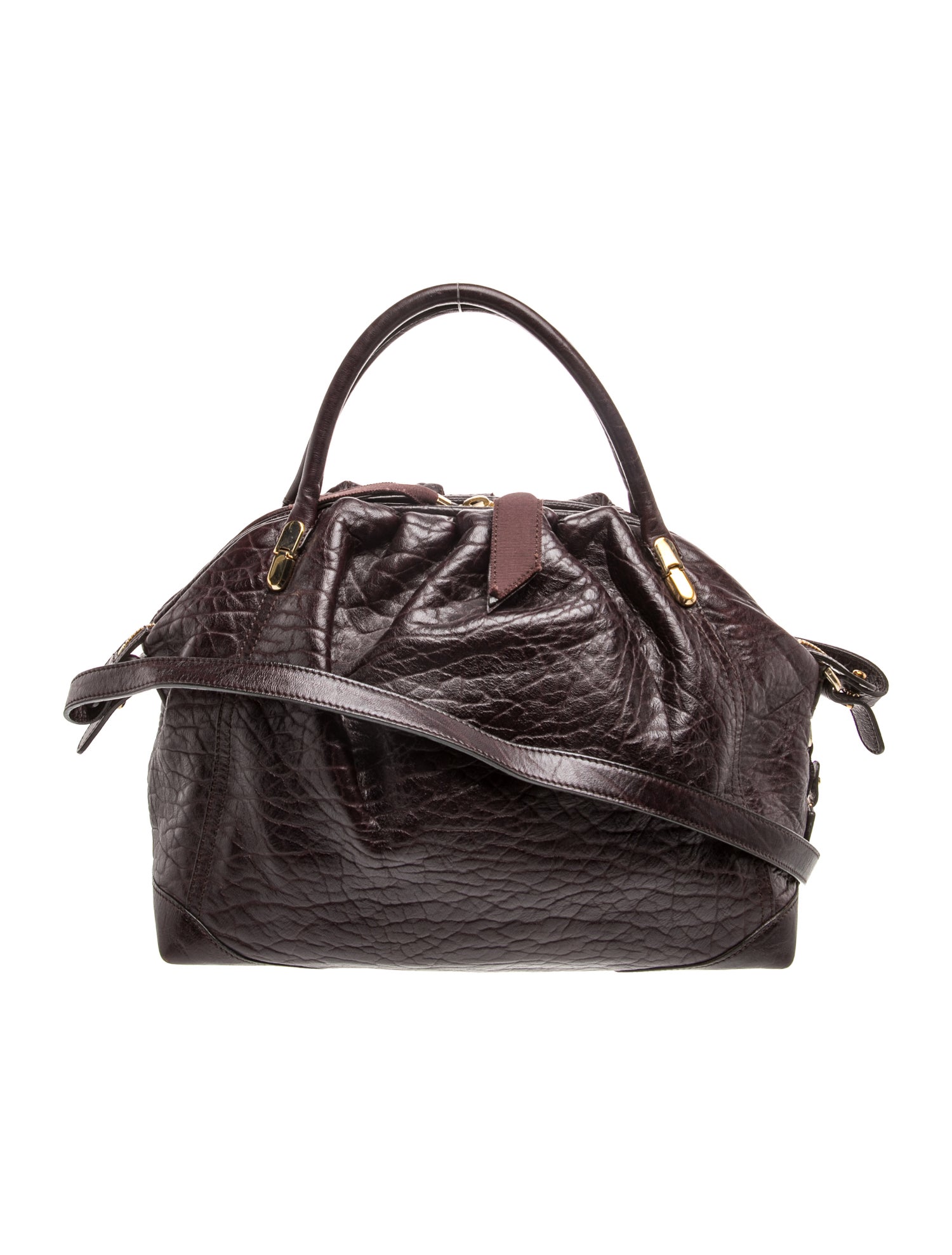 Nina Ricci Leather Top Handle Bag