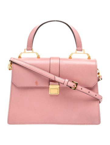 Miu Miu Goat Leather Top Handle Bag