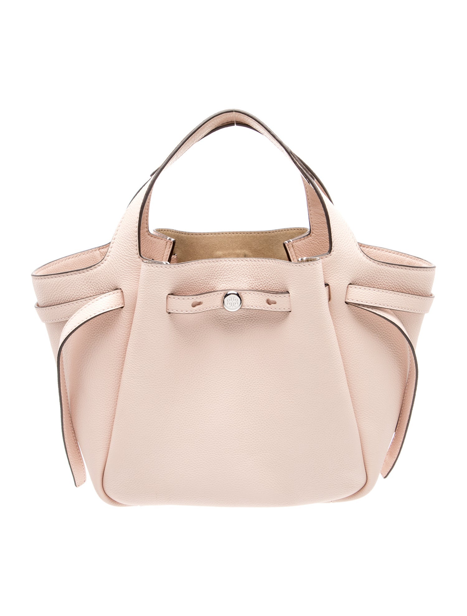 Leather Top Handle Bag