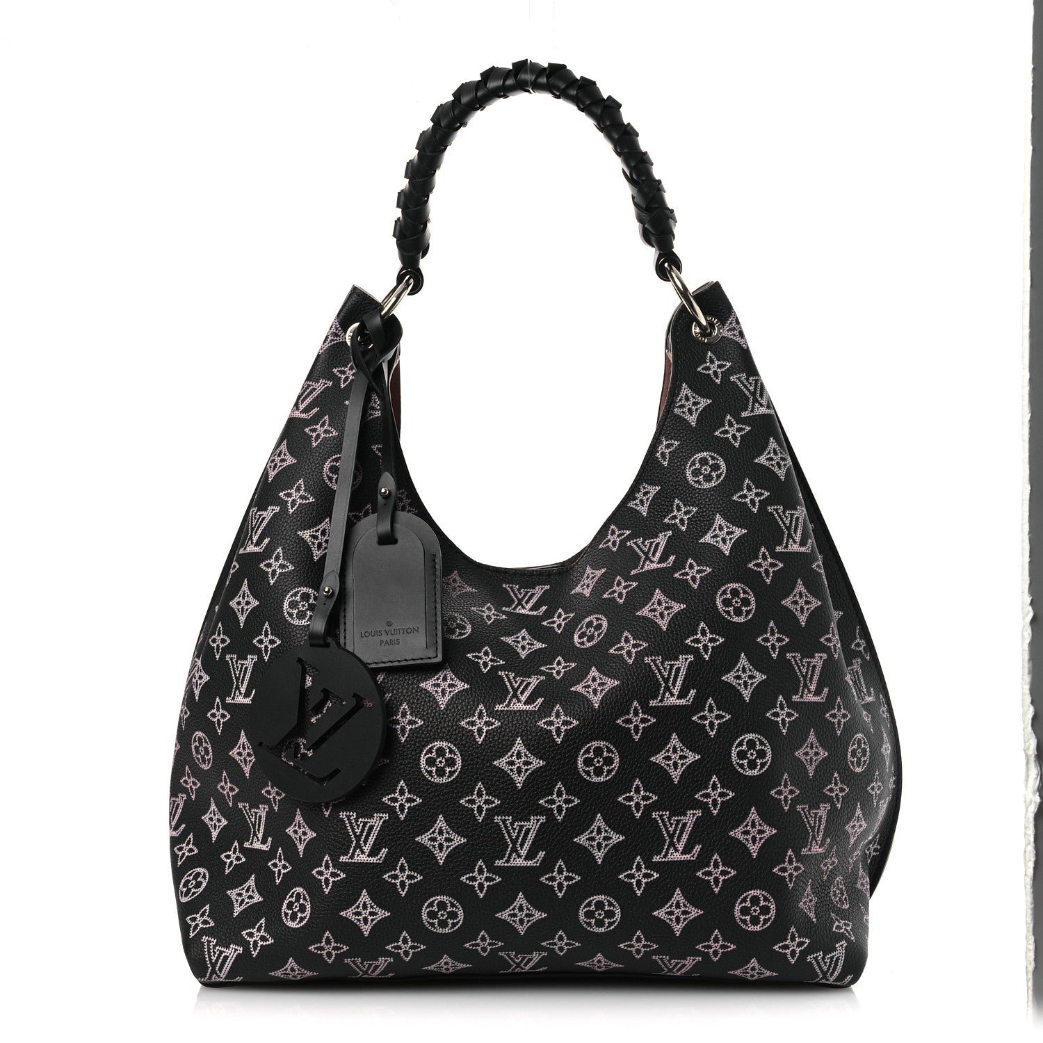 Louis Vuitton Mahina Carmel Hobo PM Black
