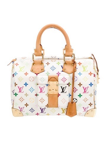 Multicolore Monogram Speedy 30
