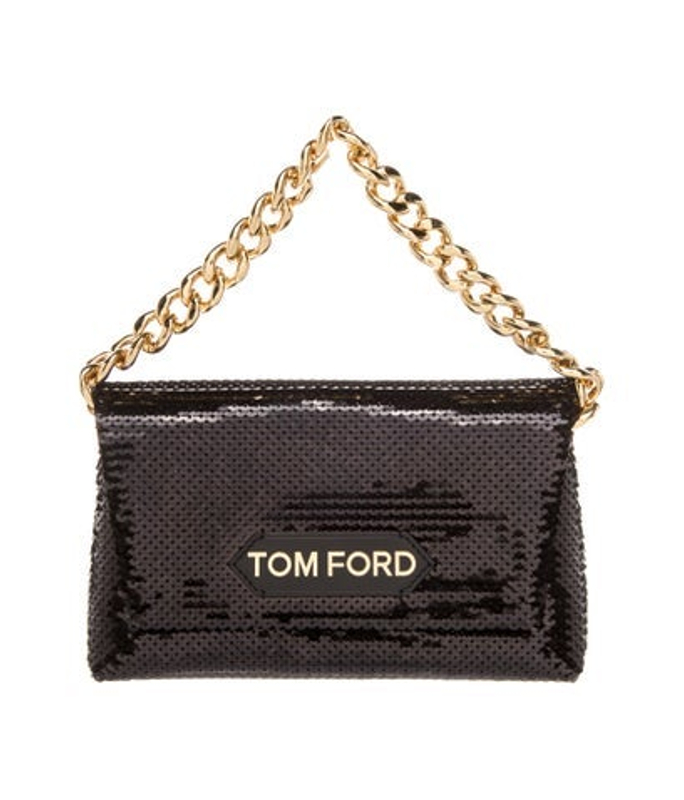 Tom Ford Ford Sequins Top Handle Bag