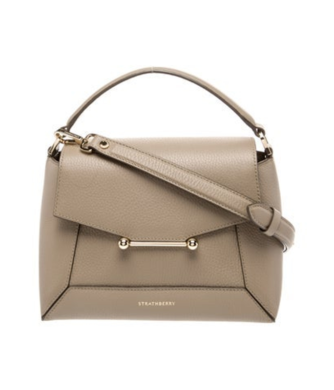 Strathberry Leather Top Handle Bag
