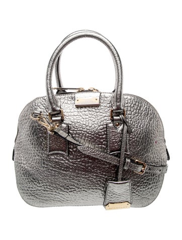 Leather Top Handle Bag
