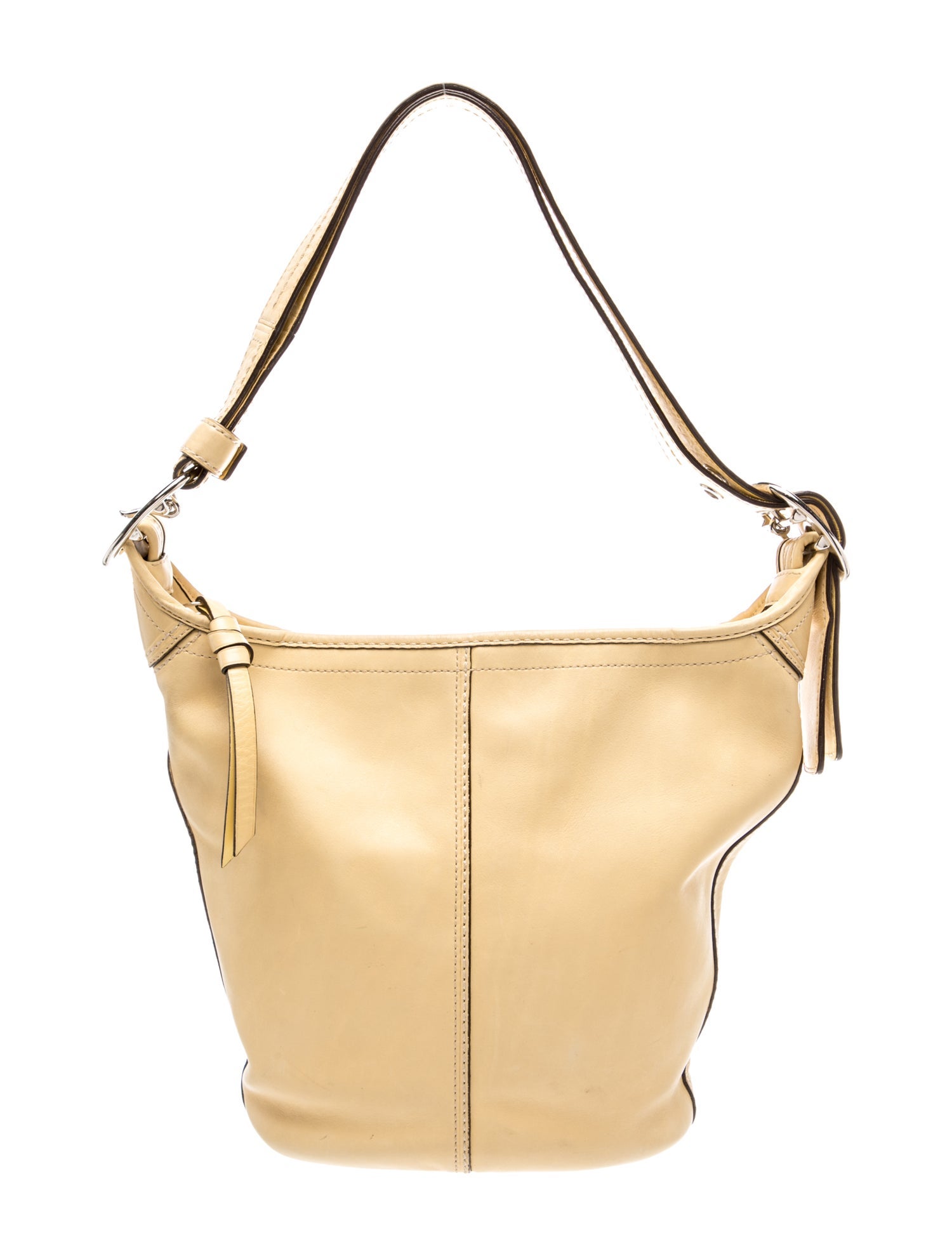 Leather Bucket Bag
