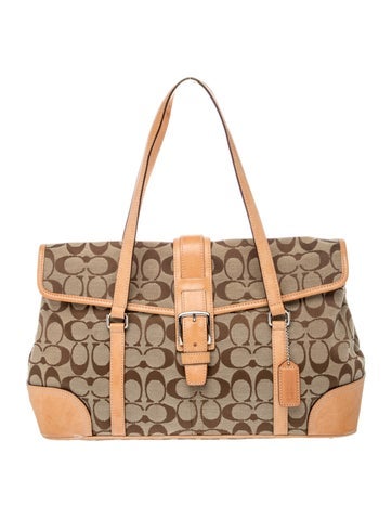 Canvas Top Handle Bag