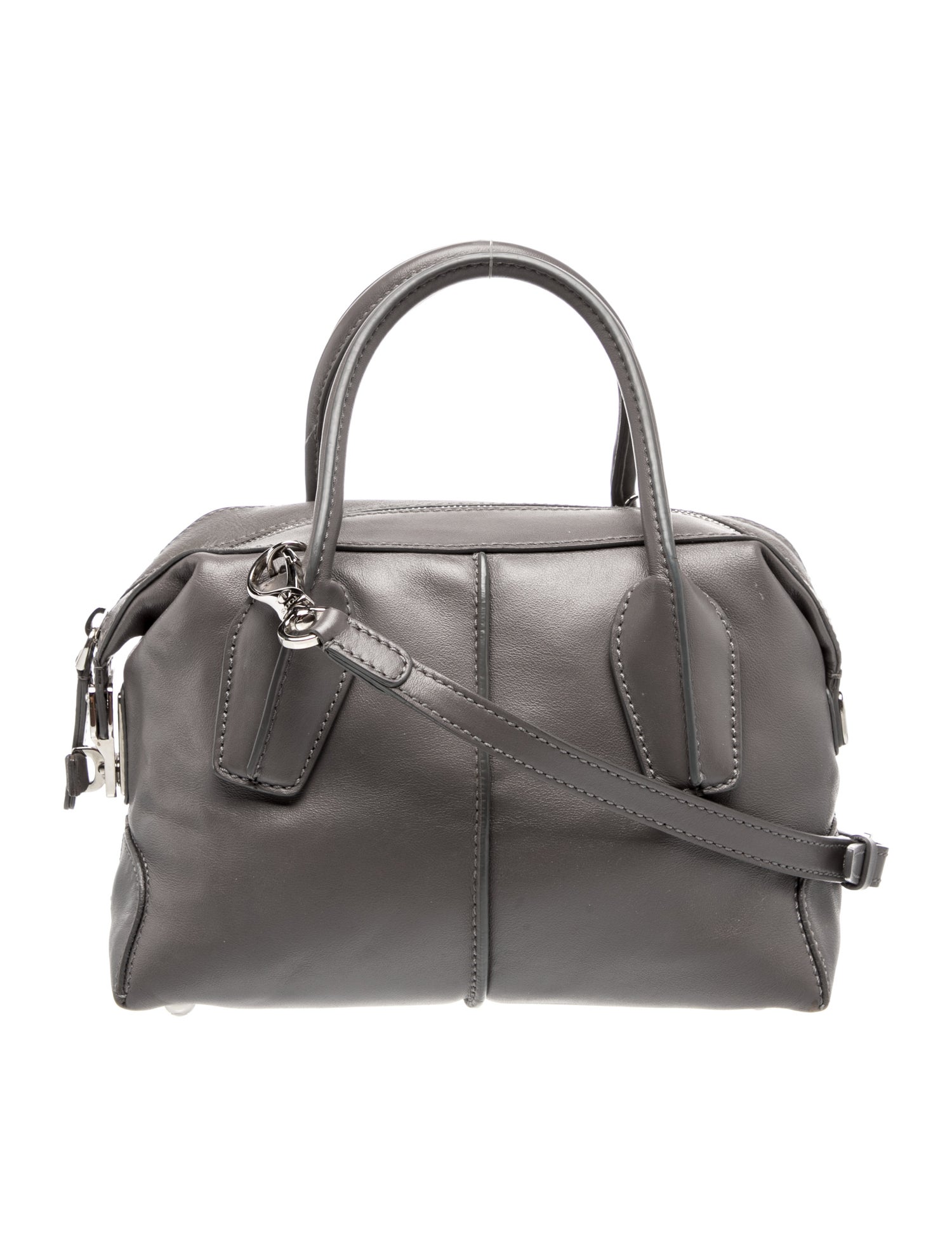 Leather Top Handle Bag
