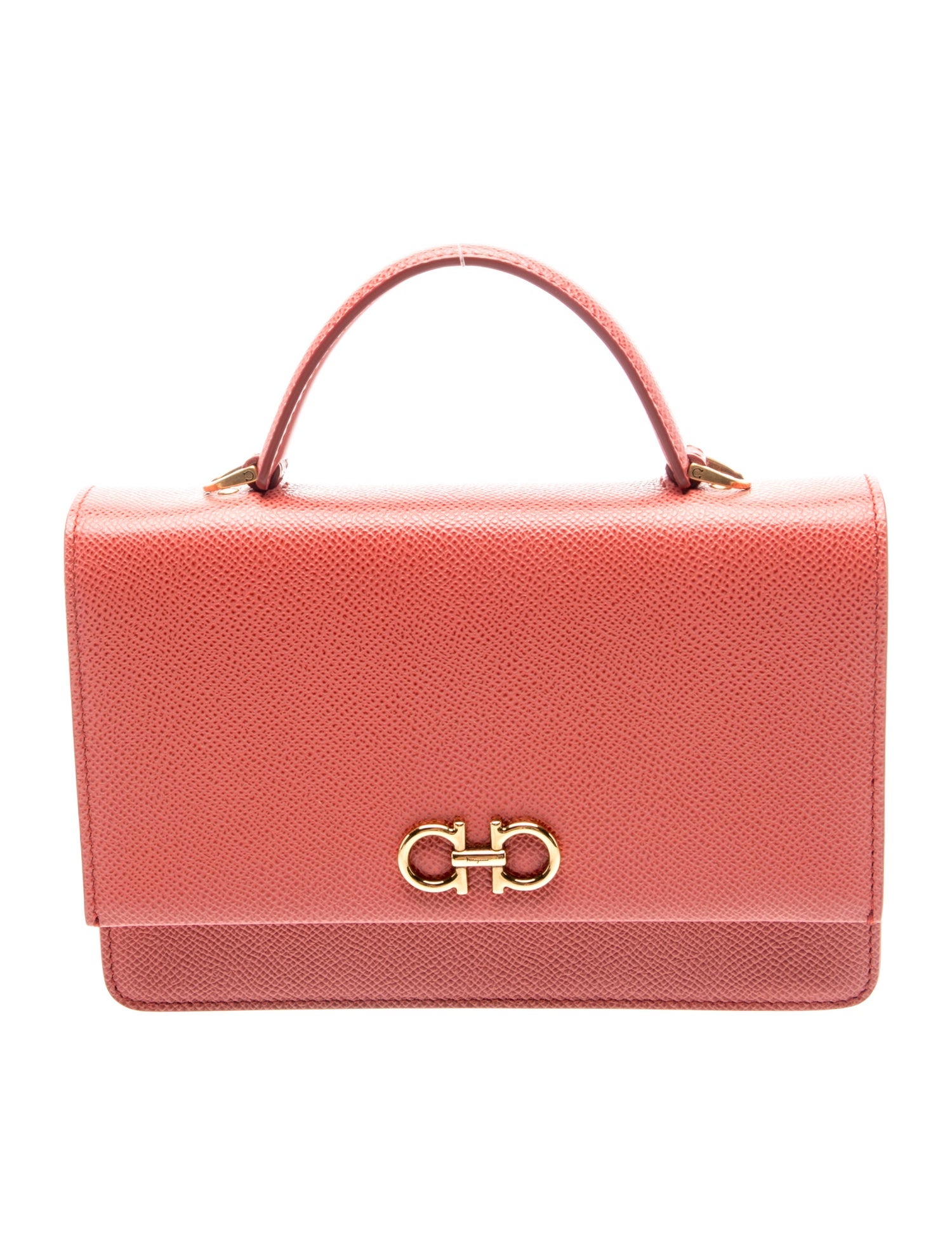 Leather Top Handle Bag