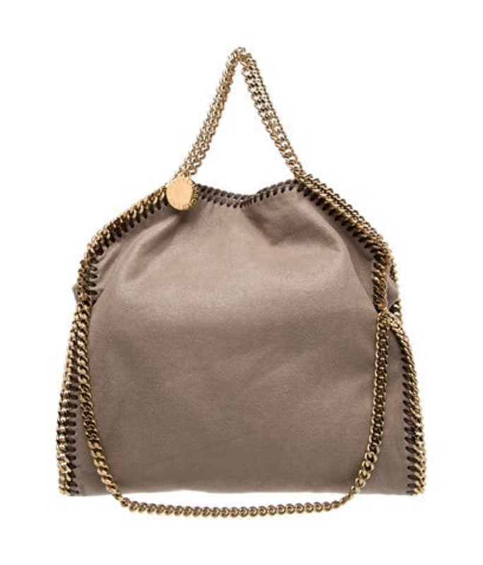 Stella McCartney Mccartney Vegetarian Suede Top Handle Bag