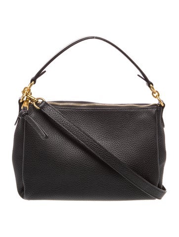 Leather Top Handle Bag