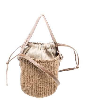 Raffia Woody Basket Small
