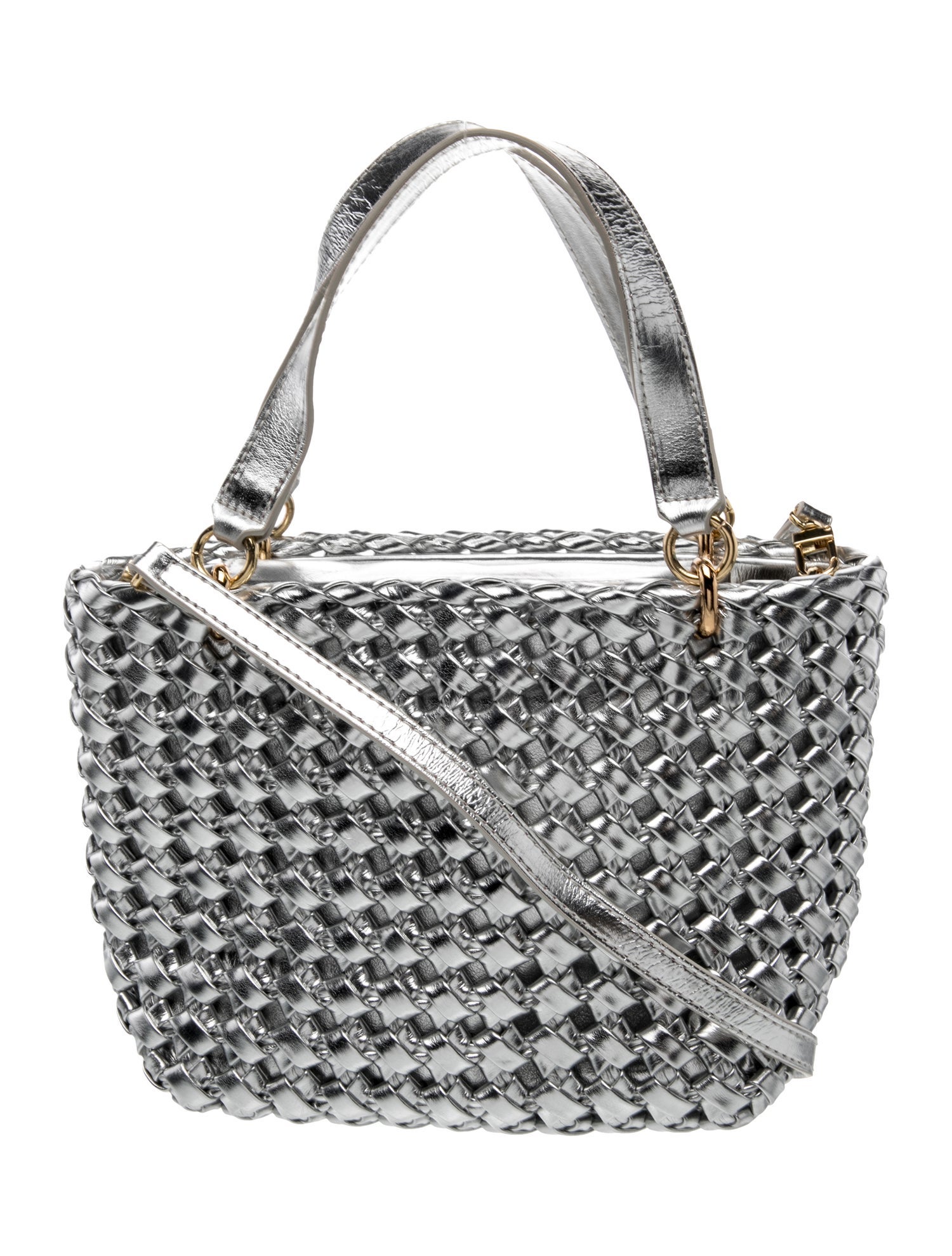 Leather Top Handle Bag