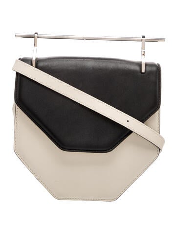 M2Malletier Leather Crossbody Bag
