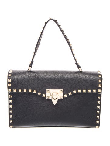 Rockstud Top Handle Bag Medium