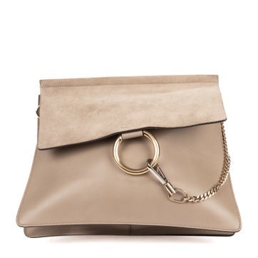 Leather Medium Faye Bag