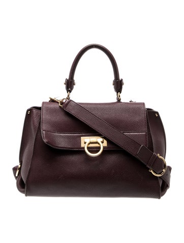 Gancini Top Handle Bag