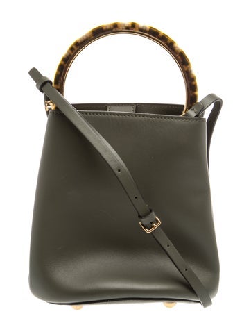 Leather Top Handle Bag