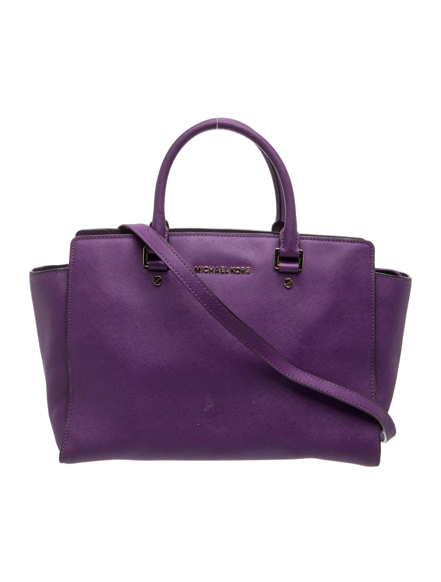Saffiano Leather Shoulder Bag